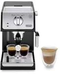 DeLonghi ECP 33.21.BK Siebtr&auml;ger Espressomaschine silber/schwarz