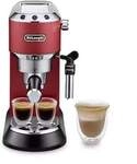 DeLonghi EC 685.R Dedica Style Siebtr&auml;ger Espressomaschine Rot