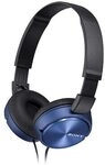Sony MDR-ZX310APL On Ear Kopfh&ouml;rer mit Headsetfunktion - Blau