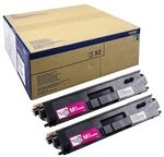 Brother TN-900M Toner Doppelpack magenta Super-Jumbo 12.000S.
