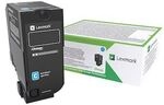 Lexmark 74C2HCE CS725 High Yield Corporate Toner Cyan f&uuml;r ca. 12.000 Seiten