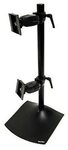 ERGOTRON Serie DS100 Standfu&szlig; f&uuml;r zwei Monitore vertikal angeordnet