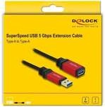 Delock Verl&auml;ngerungskabel USB 3.0 Typ-A Stecker USB 3.0 Typ-A Buchse 1 m