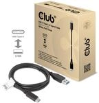 Club3D CAC-1523 USB-C&reg; / A Cable 10Gbps PD 60W M/M 1m