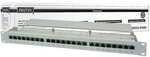 DIGITUS 24 Port Cat6 Patchpanel 19" Patchfeld 1HE RackMount 19 Zoll