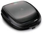 Tefal SW 341B Snack Time Waffel-/Sandwichmaker Schwarz/Grau