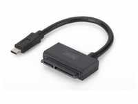 DIGITUS USB 3.1 Type-C - SATA 3 Adapterkabel für 2,5" SSDs/HDDs
