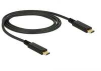 Delock USB 3.1 Gen 2 (10 Gbps) Kabel Type-C zu Type-C 1 m PD 3 A E-Marker