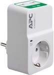 APC Essential SurgeArrest - Steckdose (&Uuml;berspannungsschutz) inkl. 2x USB