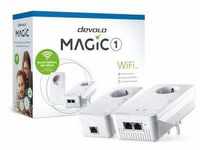 devolo Magic 1 WiFi ac Starter Kit (1200Mbit, Powerline + WLAN, 3x LAN, Mesh)