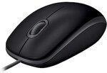 Logitech B110 Silent Kabelgebundene Maus Schwarz