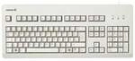 Cherry G80-3000 Kabelgebundene Tastatur US Layout mit Euro Symbol USB hellgrau