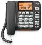 Gigaset DL580 schnurgebundenes Festnetztelefon schwarz