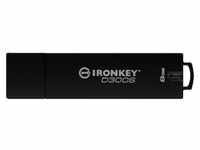 Kingston 8 GB IronKey D300S Verschlüsselter USB-Stick Metall USB 3.1 Gen1