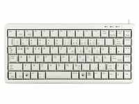 Cherry G84-4100 Compact Kabelgebundene Tastatur FR Layout USB hellgrau