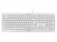 Cherry KC 1000 Keyboard US Layout mit Euro Symbol USB weiß-grau
