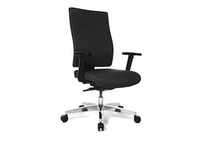 Topstar Bürodrehstuhl PROFI STAR 15, ergonomische Rückenlehne, schwarz
