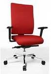 Topstar B&uuml;rodrehstuhl PROFI STAR 15, ergonomische R&uuml;ckenlehne, rot