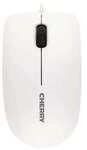 Cherry MC-1000 Kabelgebundene Maus USB wei&szlig; grau