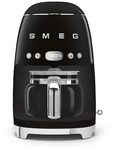 SMEG DCF02BLEU 50s Style Filterkaffeemaschine Schwarz