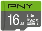 PNY Elite 16GB microSDHC Speicherkarte (C10, Class 1 (U1), UHS-I)