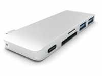 Satechi USB-C Passthrough Hub Silber für Macbook 12"