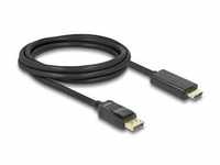 Delock Kabel DisplayPort 1.1 Stecker High Speed HDMI-A Stecker Passiv 2 m