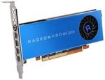 AMD Radeon Pro WX3200 4GB GDDR5 PCIe Workstation Grafikkarte 4x Mini DP