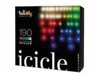 twinkly Smarte Lichterkette ICICLE mit 190 LED RGBW, 5m, WiFi, IP 44