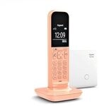Gigaset CL390A schnurloses Festnetztelefon mit AB cantaloupe S30852-H2922-B105