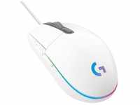 Logitech G203 LIGHTSYNC Kabelgebundene Gaming Maus Weiß
