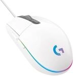 Logitech G203 LIGHTSYNC Kabelgebundene Gaming Maus Wei&szlig;