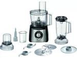 Bosch MCM3PM386 K&uuml;chenmaschine MultiTalent 3 Plus 900W Schwarz, Edelstahl