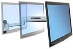 Ergotron LX HD Sitz-Steh-Wandmontage-LCD-Arm