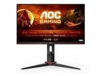AOC 24G2ZU 60,4cm (23,8") Full HD Gaming Monitor HDMI/DP FreeSync 240Hz 0,5ms HV