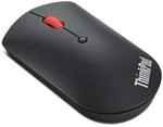 Lenovo ThinkPad Silent Bluetooth-Maus Schwarz, Batteriebetrieb 1x AA, 2400 DPI,