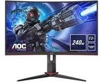 AOC C32G2ZE 31.5 Zoll Full HD Curved VA LED 16:9 240 Hz Gaming Monitor