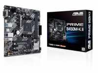 ASUS Prime B450M-K II mATX Mainboard Sockel AM4 M.2/USB3.2/DVI/VGA/HDMI