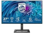 Philips E-Line 275E2FAE 27 Zoll WQHD IPS LED 16:9 75 Hz Office Monitor