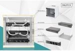 DIGITUS Netzwerk-Set 254 mm (10") - 6HE, 312 x 300 mm (B x T)
