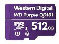 WD Purple SC QD101 512 GB Ultra Endurance microSD Speicherkarte (Class 10, U1)