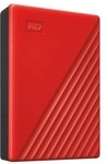 WD My Passport 4 TB externe Festplatte (HDD) Rot