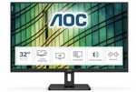 AOC U32E2N 31.5 Zoll 4K (UHD) MVA LED Office Monitor