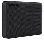 Toshiba Canvio Advance 4 TB 2.5 Zoll USB 3.0 Micro-B (5Gb/​s) Schwarz externe