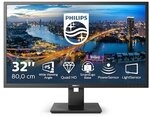 Philips B-Line 325B1L 31.5 Zoll WQHD IPS LED 16:9 75 Hz Office Monitor