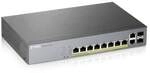 ZyXEL GS1350-12HP Gigabit Smart Switch, 10x RJ-45, 2x SFP, PoLRE/PoE+
