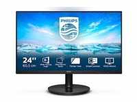 Philips V-Line 242V8LA 61cm (24") FHD VA Monitor 16:9 HMDI/DP/VGA 75Hz 4ms