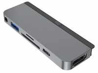Hyper 6-in-1 iPad Pro USB-C Hub Grau