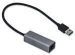 i-tec USB 3.0 Netzwerk Adapter 0,28m Typ-A zu Gigabit Ethernet St./Bu. grau