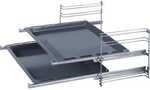 Bosch HEZ438201 Teleskopauszug, 2-fach, Edelstahl